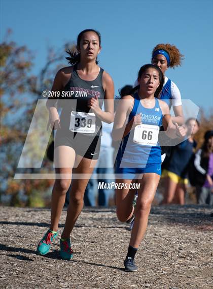 Thumbnail 3 in CIF Sac-Joaquin Section Cross Country Championships (D1 Girls) photogallery.