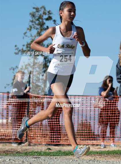 Thumbnail 1 in CIF Sac-Joaquin Section Cross Country Championships (D1 Girls) photogallery.