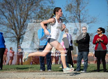 Thumbnail 1 in CIF Sac-Joaquin Section Cross Country Championships (D1 Girls) photogallery.