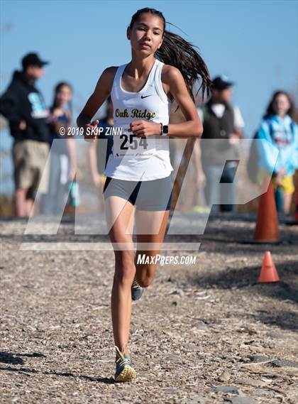 Thumbnail 3 in CIF Sac-Joaquin Section Cross Country Championships (D1 Girls) photogallery.