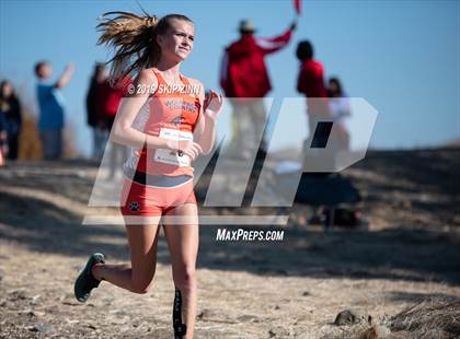 Thumbnail 1 in CIF Sac-Joaquin Section Cross Country Championships (D1 Girls) photogallery.