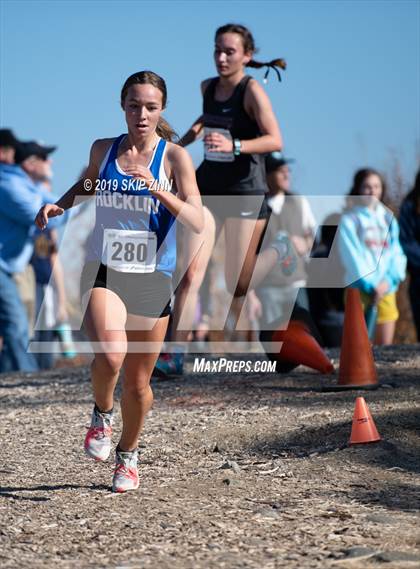 Thumbnail 3 in CIF Sac-Joaquin Section Cross Country Championships (D1 Girls) photogallery.