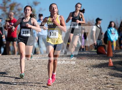 Thumbnail 3 in CIF Sac-Joaquin Section Cross Country Championships (D1 Girls) photogallery.