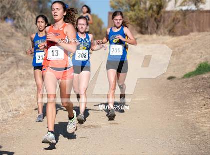 Thumbnail 2 in CIF Sac-Joaquin Section Cross Country Championships (D1 Girls) photogallery.