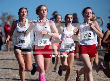 Thumbnail 3 in CIF Sac-Joaquin Section Cross Country Championships (D1 Girls) photogallery.