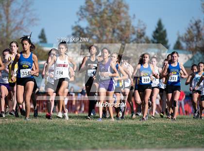 Thumbnail 1 in CIF Sac-Joaquin Section Cross Country Championships (D1 Girls) photogallery.