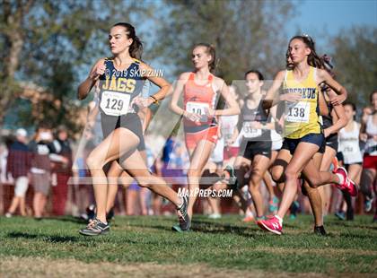 Thumbnail 3 in CIF Sac-Joaquin Section Cross Country Championships (D1 Girls) photogallery.
