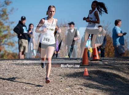 Thumbnail 2 in CIF Sac-Joaquin Section Cross Country Championships (D1 Girls) photogallery.