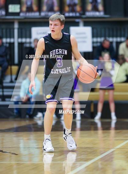 Thumbnail 1 in Brebeuf Jesuit Preparatory vs. Guerin Catholic (IHSAA Class 3A Sectional Round 1) photogallery.