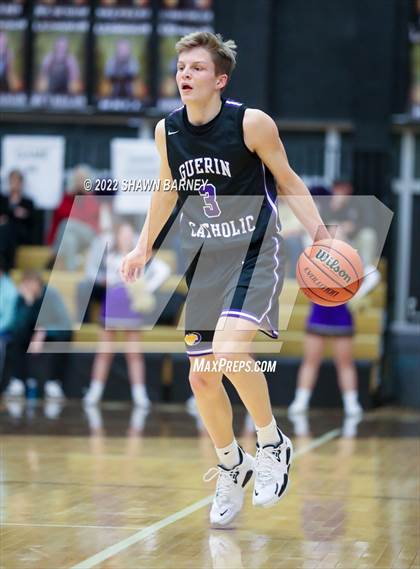Thumbnail 2 in Brebeuf Jesuit Preparatory vs. Guerin Catholic (IHSAA Class 3A Sectional Round 1) photogallery.