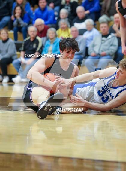 Thumbnail 2 in Brebeuf Jesuit Preparatory vs. Guerin Catholic (IHSAA Class 3A Sectional Round 1) photogallery.