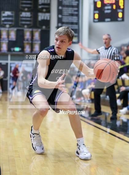 Thumbnail 2 in Brebeuf Jesuit Preparatory vs. Guerin Catholic (IHSAA Class 3A Sectional Round 1) photogallery.