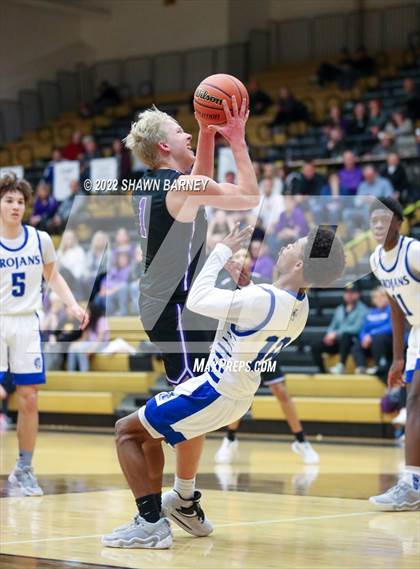 Thumbnail 2 in Brebeuf Jesuit Preparatory vs. Guerin Catholic (IHSAA Class 3A Sectional Round 1) photogallery.