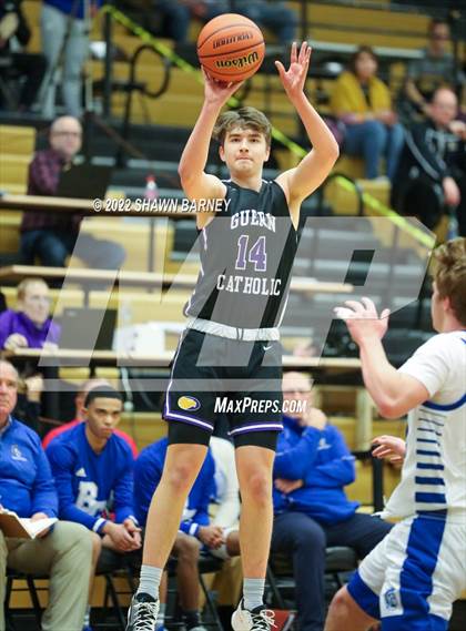 Thumbnail 1 in Brebeuf Jesuit Preparatory vs. Guerin Catholic (IHSAA Class 3A Sectional Round 1) photogallery.