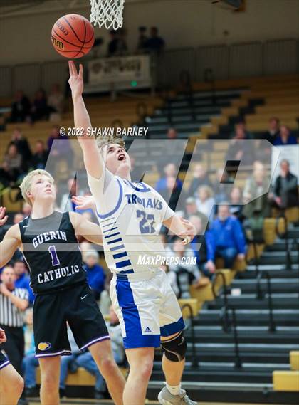 Thumbnail 1 in Brebeuf Jesuit Preparatory vs. Guerin Catholic (IHSAA Class 3A Sectional Round 1) photogallery.