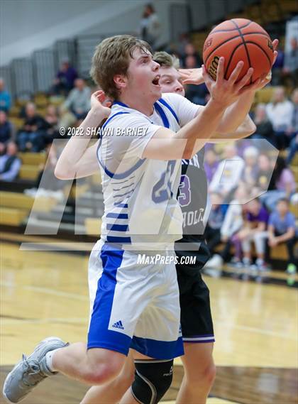 Thumbnail 2 in Brebeuf Jesuit Preparatory vs. Guerin Catholic (IHSAA Class 3A Sectional Round 1) photogallery.