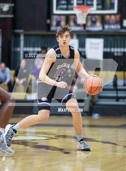 Thumbnail 1 in Brebeuf Jesuit Preparatory vs. Guerin Catholic (IHSAA Class 3A Sectional Round 1) photogallery.
