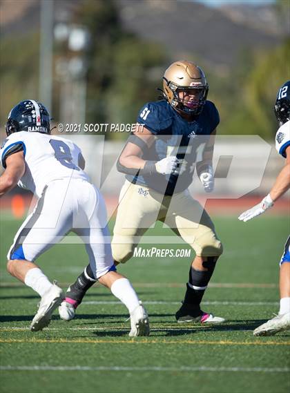 Thumbnail 1 in Mater Dei Catholic vs. Ramona (CIF SDS D3 Championship) photogallery.