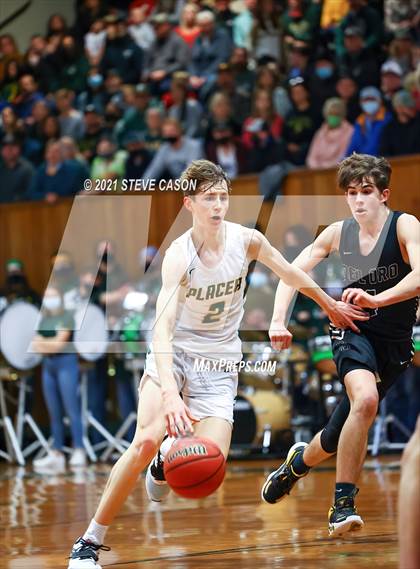 Thumbnail 3 in Del Oro vs Placer (Kendall Arnett Tournament) photogallery.