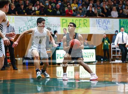 Thumbnail 3 in Del Oro vs Placer (Kendall Arnett Tournament) photogallery.