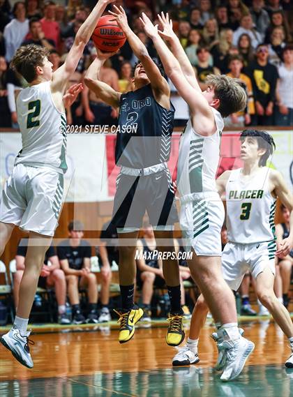 Thumbnail 2 in Del Oro vs Placer (Kendall Arnett Tournament) photogallery.