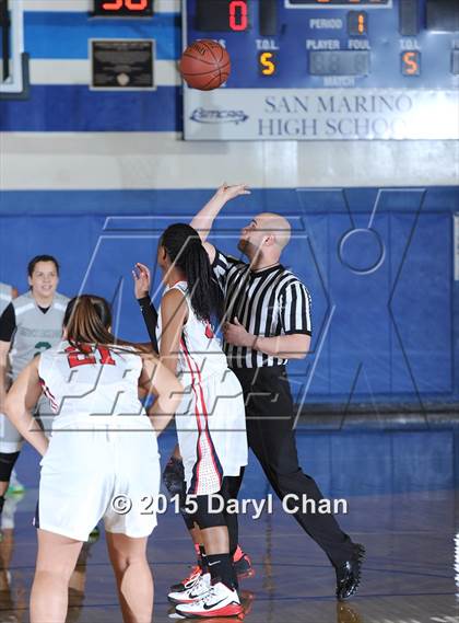Thumbnail 1 in Ribet Academy vs. Maranatha (SGV Classic Tournament) photogallery.