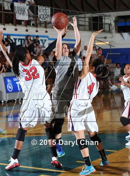 Thumbnail 2 in Ribet Academy vs. Maranatha (SGV Classic Tournament) photogallery.