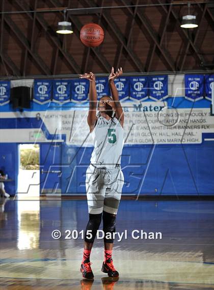 Thumbnail 3 in Ribet Academy vs. Maranatha (SGV Classic Tournament) photogallery.