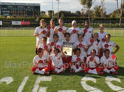 Thumbnail 3 in Whittier Christian vs San Dimas (CIF SS D5 Final) photogallery.