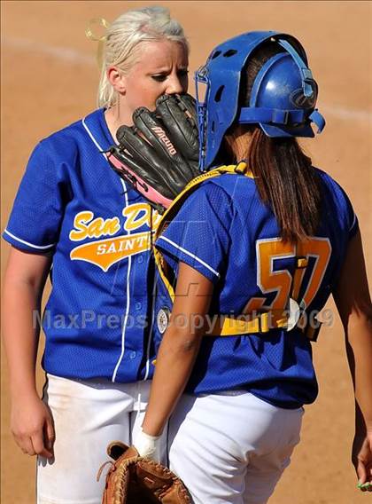 Thumbnail 2 in Whittier Christian vs San Dimas (CIF SS D5 Final) photogallery.
