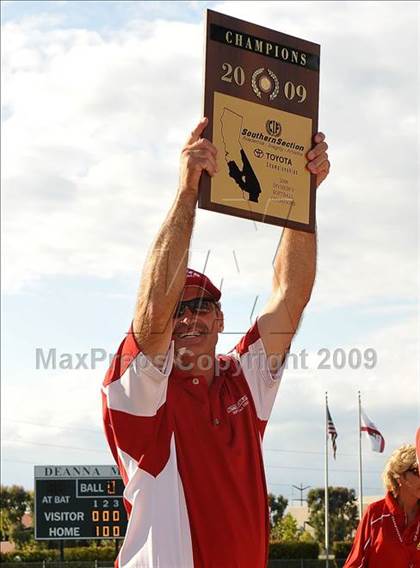 Thumbnail 3 in Whittier Christian vs San Dimas (CIF SS D5 Final) photogallery.