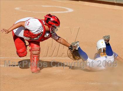 Thumbnail 3 in Whittier Christian vs San Dimas (CIF SS D5 Final) photogallery.