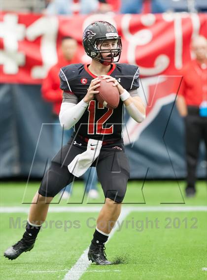 Thumbnail 3 in Katy vs. Langham Creek (UIL 5A Division 2 Area Playoff) photogallery.
