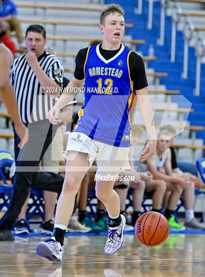 Thumbnail 1 in Washington vs Homestead (IBCA / IHSAA Showcase) photogallery.
