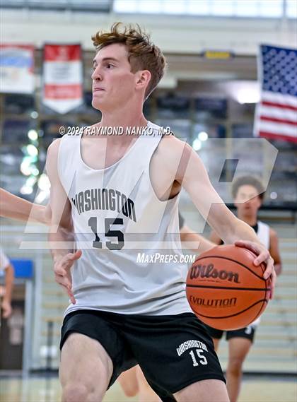 Thumbnail 3 in Washington vs Homestead (IBCA / IHSAA Showcase) photogallery.