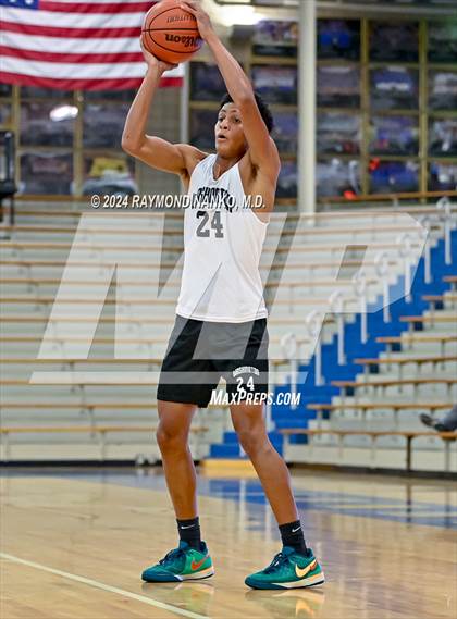 Thumbnail 2 in Washington vs Homestead (IBCA / IHSAA Showcase) photogallery.