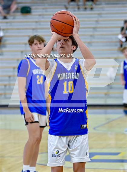 Thumbnail 3 in Washington vs Homestead (IBCA / IHSAA Showcase) photogallery.