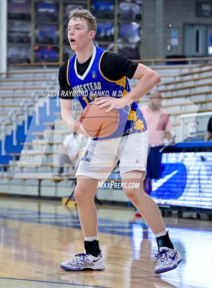 Thumbnail 2 in Washington vs Homestead (IBCA / IHSAA Showcase) photogallery.