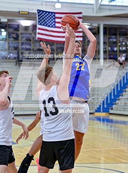 Thumbnail 2 in Washington vs Homestead (IBCA / IHSAA Showcase) photogallery.