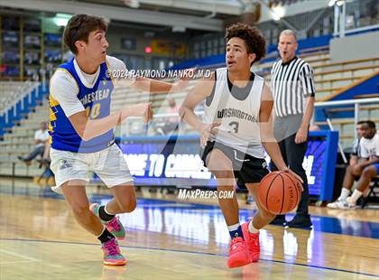 Thumbnail 3 in Washington vs Homestead (IBCA / IHSAA Showcase) photogallery.