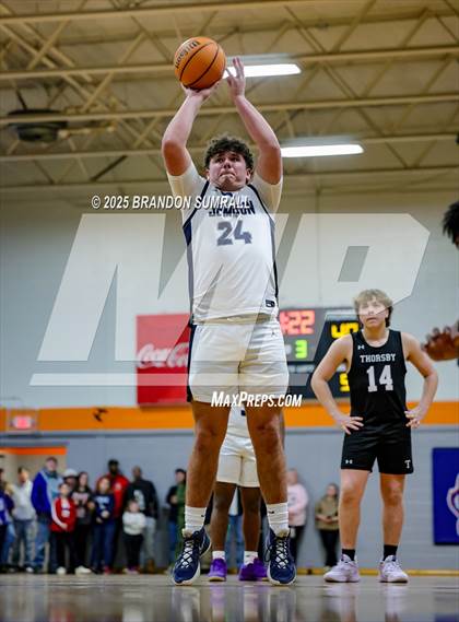 Thumbnail 2 in Jemison vs Thorsby (Chilton County Tournament Final) photogallery.