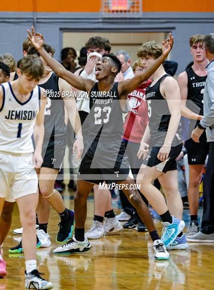 Thumbnail 2 in Jemison vs Thorsby (Chilton County Tournament Final) photogallery.