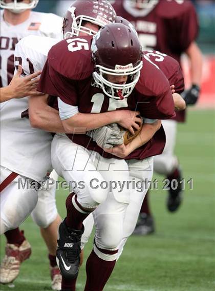 Thumbnail 1 in Lyons vs. Caledonia-Mumford (Section 5 Class DD Semifinal) photogallery.