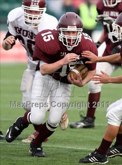 Thumbnail 1 in Lyons vs. Caledonia-Mumford (Section 5 Class DD Semifinal) photogallery.