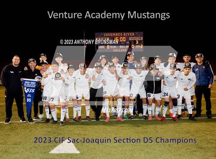 Thumbnail 3 in Venture Academy vs. Riverbank (CIF SJS D5 Final) photogallery.