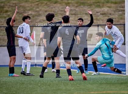 Thumbnail 2 in Venture Academy vs. Riverbank (CIF SJS D5 Final) photogallery.