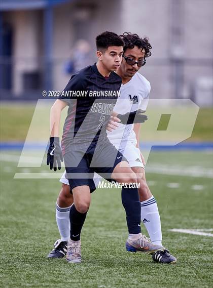 Thumbnail 1 in Venture Academy vs. Riverbank (CIF SJS D5 Final) photogallery.