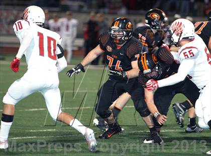 Thumbnail 2 in Gilmer vs. Argyle (UIL 3A Regional Playoff) photogallery.