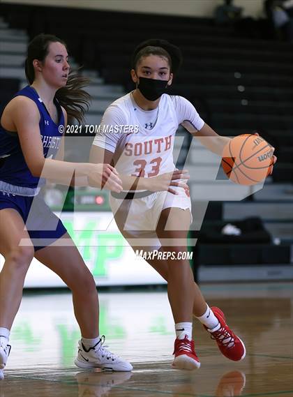 Thumbnail 3 in Charlotte Christian vs. South Mecklenburg photogallery.
