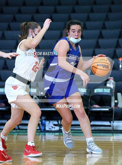 Thumbnail 2 in Charlotte Christian vs. South Mecklenburg photogallery.
